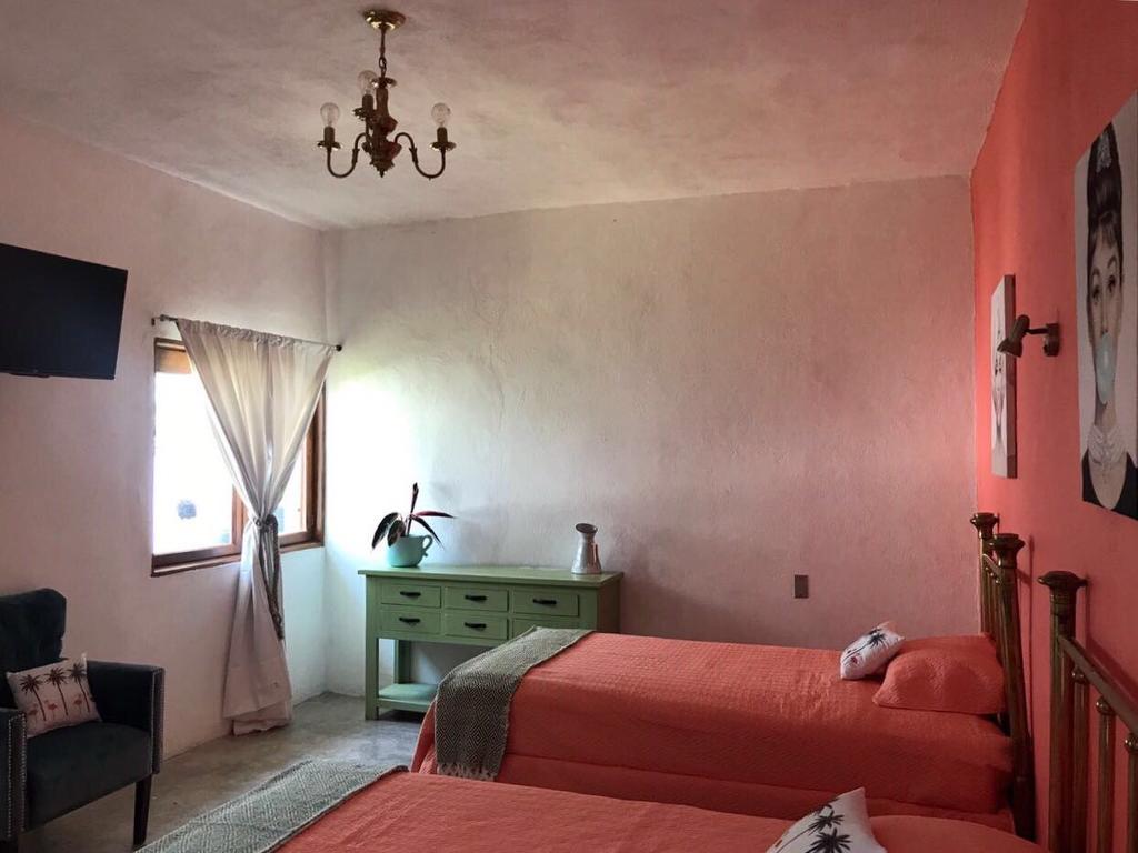 Hoja Santa Hostal Boutique Чолула Экстерьер фото